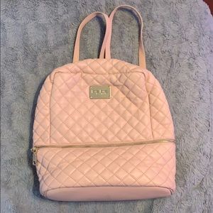Pink Bebe small backpack